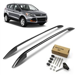 Roof rails for Ford Escape III C520 DM2 2012-2018 SKYPORT Aluminum Plastic