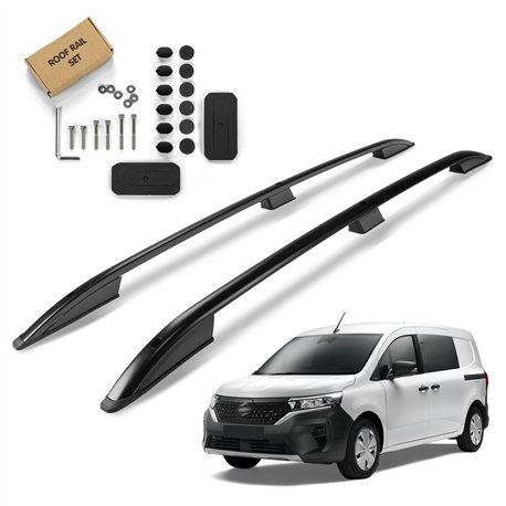 Roof rails for Nissan Townstar I NFK/XFK H1 L1 Standard 2022- SKYPORT Alum