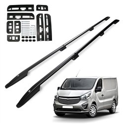 Relingi dachowe Nissan NV300 I J4 H1 L1 SWB 2016-2021 Aluminium plastik