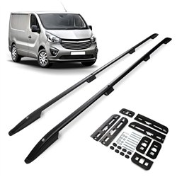 Relingi dachowe Nissan NV300 I J4 H1 L1 SWB 2016-2021 Aluminium plastik