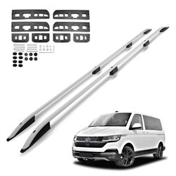 Roof rails for Volkswagen VW Caravelle T6.1 H1 L2 LWB 2019-2023 SKYPORT Al
