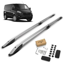 Roof rails for Ford Transit Custom I V362 H1 L2 LWB 2012-2023 SKYPORT Alum