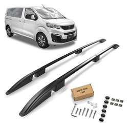 Relingi dachowe Peugeot Traveller I V H1 L2 Standard 2016- Alumi