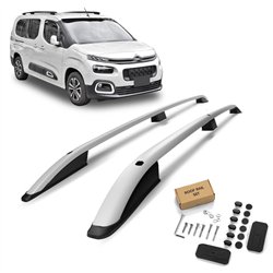 Roof rails for Citroen Berlingo III K9 H1 L1 M 2018- SKYPORT Aluminum Plas