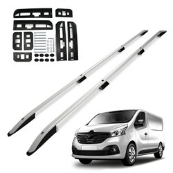 Relingi dachowe Renault Trafic III FG/JG H1 L1 SWB 2014- Aluminium plast