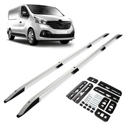 Relingi dachowe Renault Trafic III FG/JG H1 L1 SWB 2014- Aluminium plast