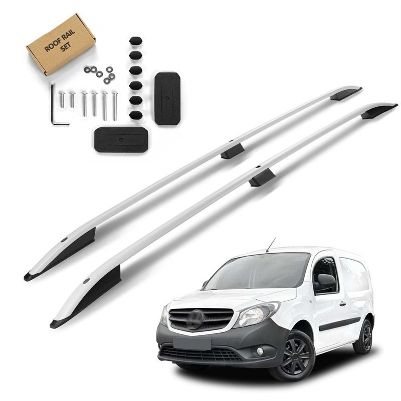 Roof rails for Mercedes Citan W415 H1 L3 A3 2012-2021 SKYPORT Aluminum Pla