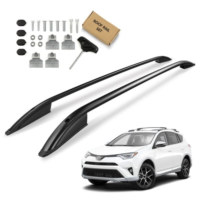 Roof rails for Toyota RAV4 IV XA40 2013-2018 SKYPORT Aluminum Plastic