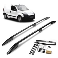Roof rails for Fiat Fiorino III 225 2008-2018 SKYPORT Aluminum Plastic