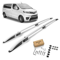 Relingi dachowe Toyota Proace II MDZ/MPY H1 L2 2016- Aluminium p