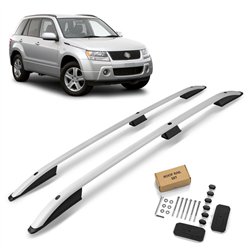 Roof rails for Suzuki Grand Vitara II JT 5D 2005-2015 SKYPORT Aluminum Pla