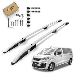 Roof rails for Peugeot Traveller I V H1 L2 Standard 2016- SKYPORT Aluminum