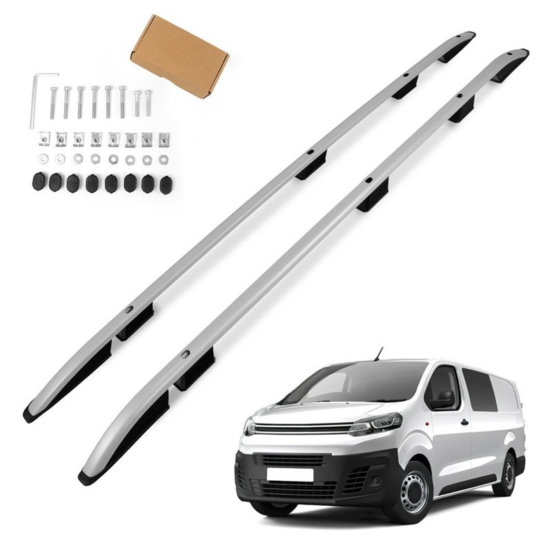 Relingi dachowe Citroen e-Jumpy I V H1 L2 Standard 2020- Aluminium plast