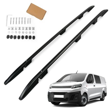 Relingi dachowe Citroen e-Jumpy I V H1 L2 Standard 2020- Aluminium plast