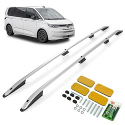 Relingi dachowe Volkswagen VW Multivan T7 H1 L1 SWB 2021- Alumin