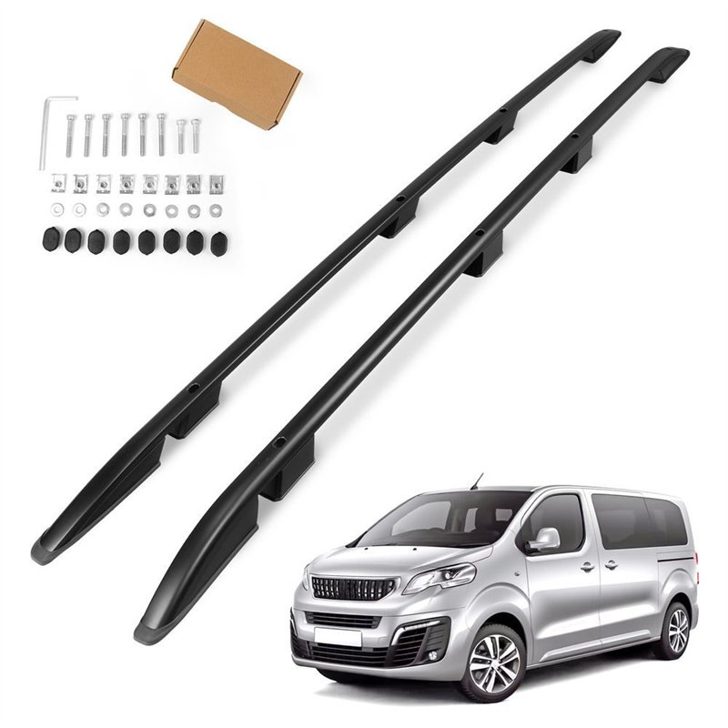 Relingi dachowe Peugeot Traveller I V H1 L3 2017- Aluminium plastik