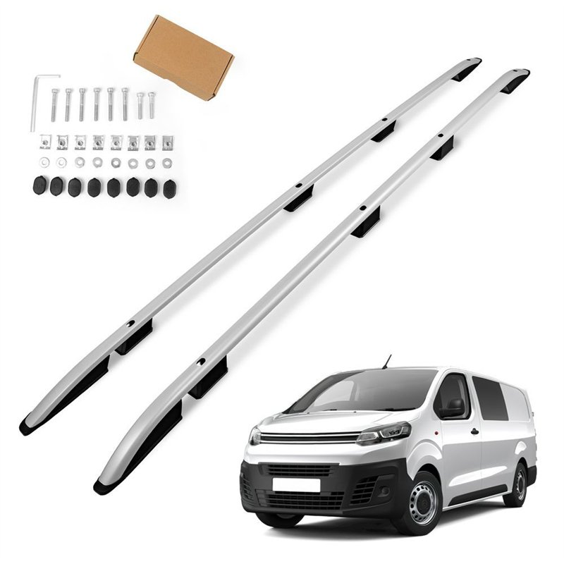Relingi dachowe Citroen e-Jumpy I V H1 L3 XL 2020- Aluminium plastik