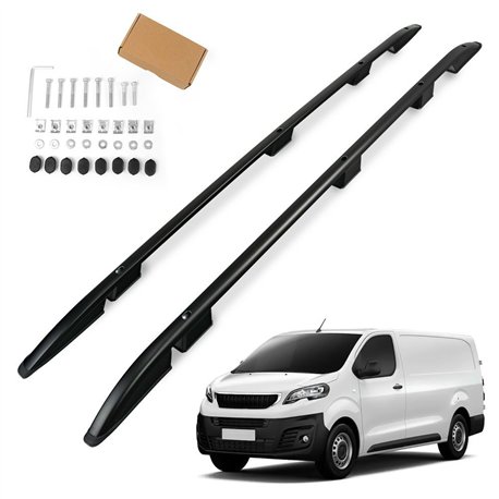 Relingi dachowe Peugeot Expert III V H1 L2 Standard 2016- Aluminium plas