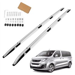 Relingi dachowe Peugeot Traveller I V H1 L3 2017- Aluminium plastik