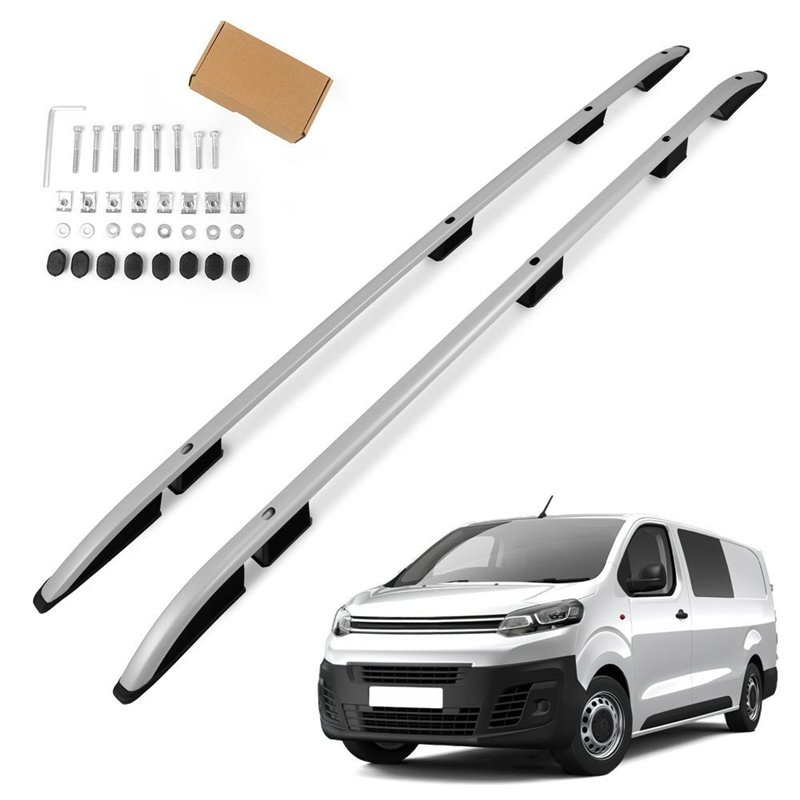 Relingi dachowe Citroen Jumpy III V H1 L2 Standard 2016- Aluminium plast