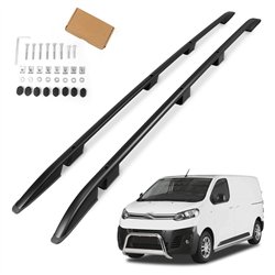 Relingi dachowe Citroen Dispatch III V H1 L3 XL 2016- Aluminium plastik
