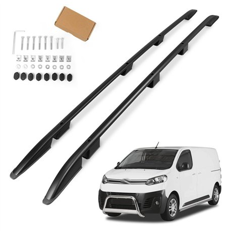 Relingi dachowe Citroen Dispatch III V H1 L3 XL 2016- Aluminium plastik