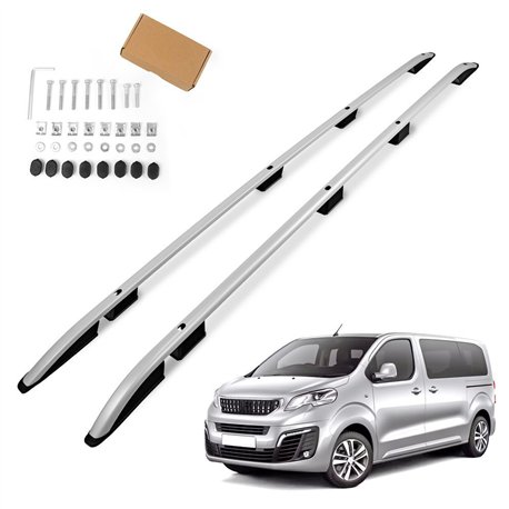 Relingi dachowe Peugeot e-Traveller I V H1 L3 2020- Aluminium plastik