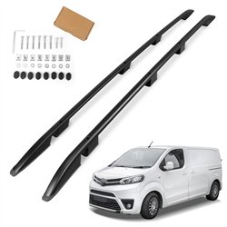 Relingi dachowe Toyota Proace II MDZ/MPY H1 L2 2016- Aluminium plastik