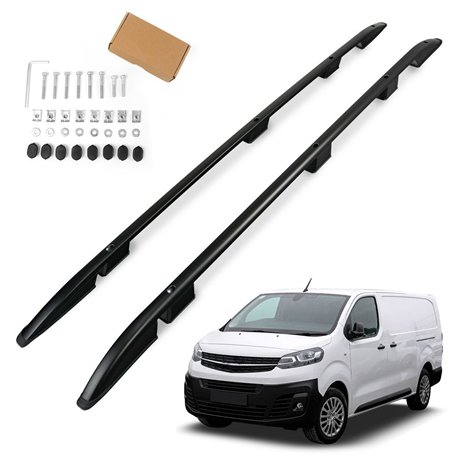 Relingi dachowe Opel Vivaro C K0 H1 L2 Standard 2019- Aluminium plastik