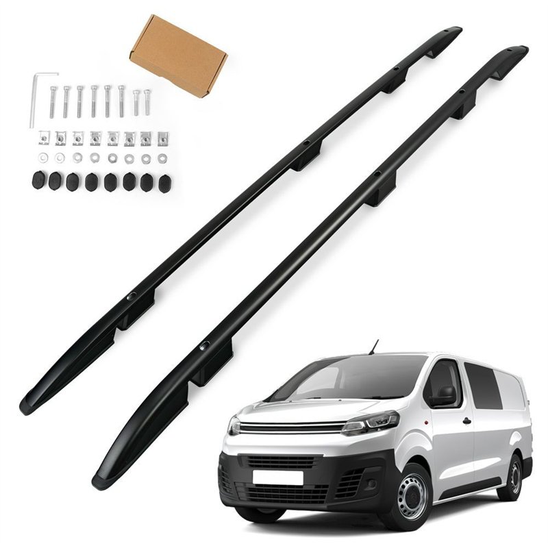 Relingi dachowe Citroen Jumpy III V H1 L2 Standard 2016- Aluminium plast