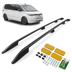 Relingi dachowe Volkswagen VW Multivan T7 H1 L1 SWB 2021- Alumin
