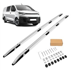 Relingi dachowe Citroen Jumpy III V H1 L3 XL 2016- Aluminium plastik