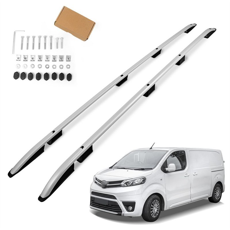 Relingi dachowe Toyota Proace II MDZ/MPY H1 L2 2016- Aluminium plastik