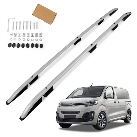 Relingi dachowe Citroen Spacetourer I V H1 L2 M 2016- Aluminium plastik