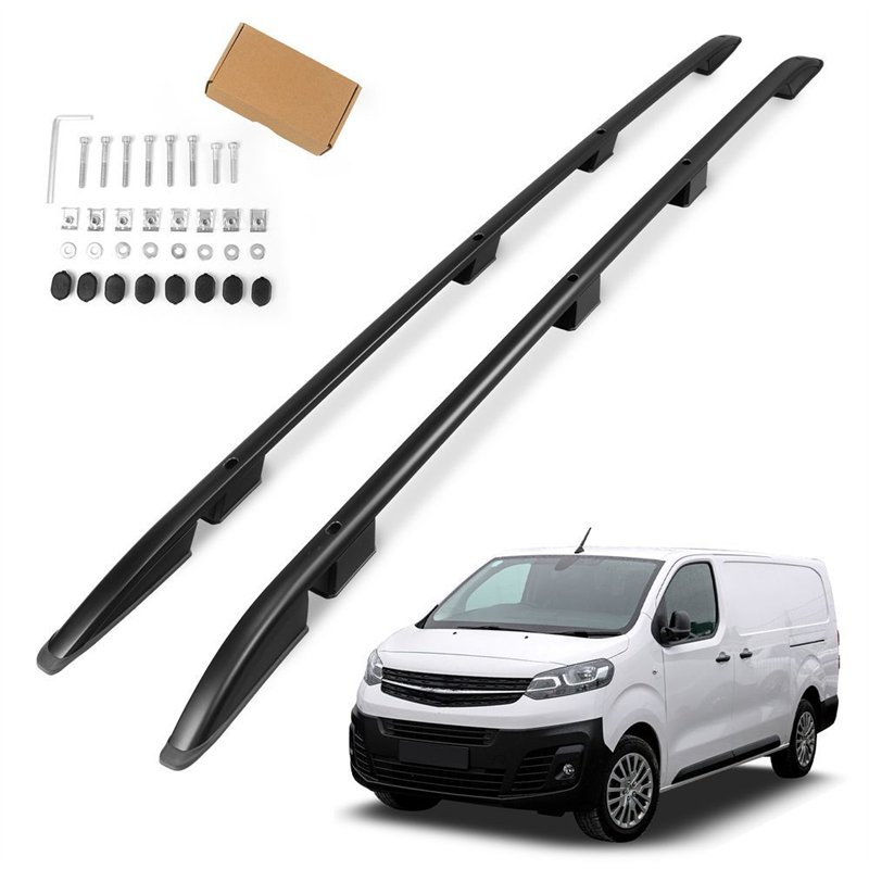 Relingi dachowe do Opel Vivaro-e I H1 2020- Aluminium plastik