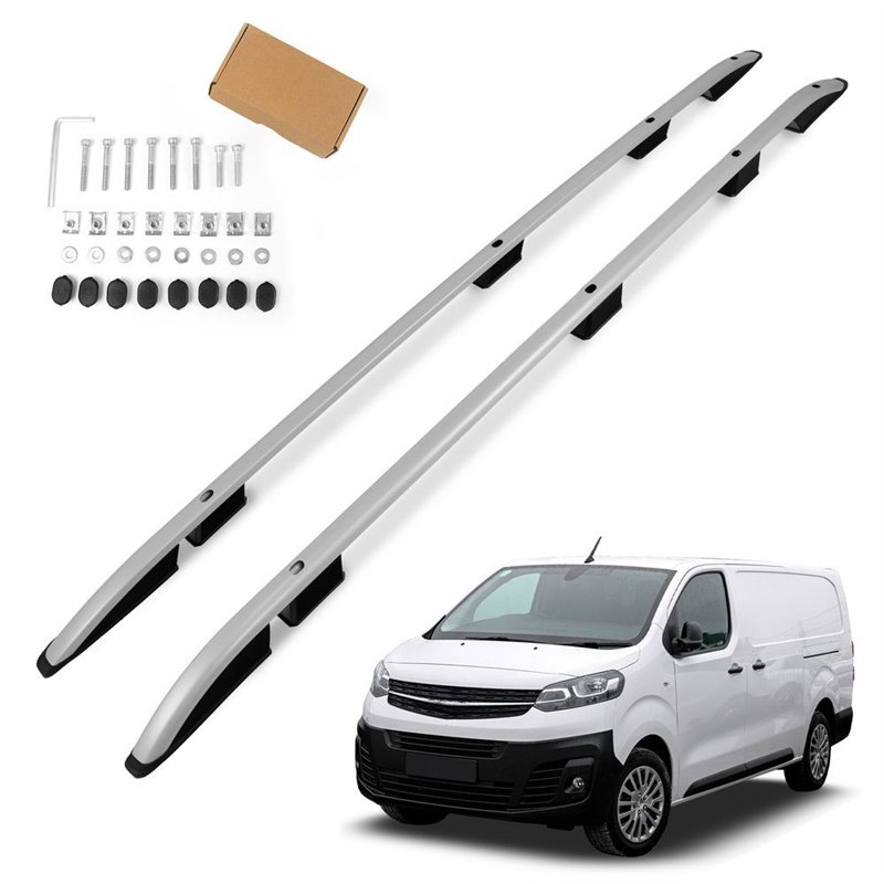 Relingi dachowe Opel Vivaro C K0 H1 L2 Standard 2019- Aluminium plastik