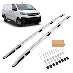 Relingi dachowe do Opel Vivaro-e I H1 2020- Aluminium plastik