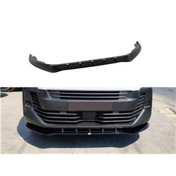 Front splitter for Fiat E-Ulysse I (507) FL 2024- | Black ABS plastic Shiny