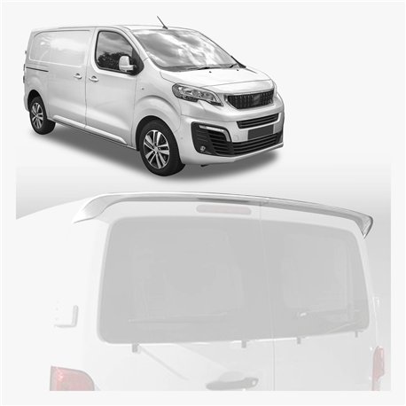 Roof spoiler for Peugeot Expert III (V) 2016- | Polyurethane For painting