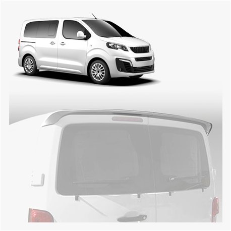 Roof spoiler for Peugeot Traveller I (V) 2016- | Polyurethane For painting