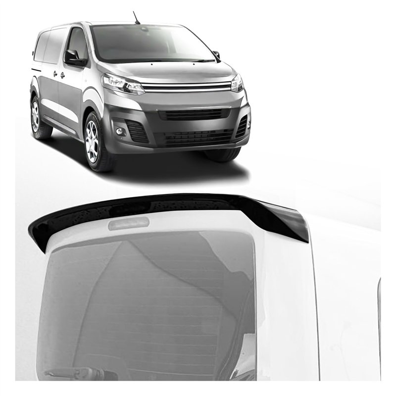 Roof spoiler for Citroen Dispatch III (V) 2016- | Polyurethane For painting