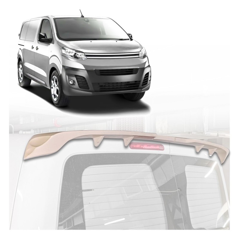 Roof spoiler for Citroen Dispatch III (V) 2016- | Polyurethane For painting