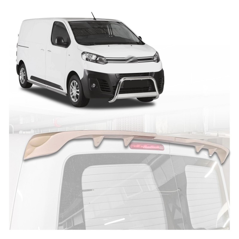 Roof spoiler for Citroen Jumpy III (V) 2016- | Polyurethane For painting