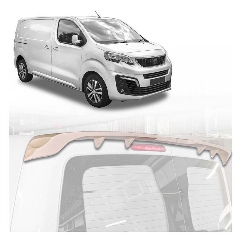 Roof spoiler for Peugeot Expert III (V) 2016- | Polyurethane For painting