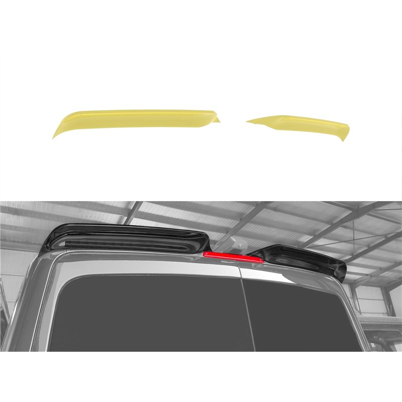 Spojler dachowy do Volkswagen VW Crafter I H1 2006-2016 | PUR