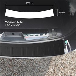 Rear bumper trim for Peugeot 508 SW Station Wagon I W23 2010-2018 PUR comp