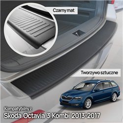 Listwa tylnego zderzaka Skoda Octavia Kombi III 5E PRE-FL 2013-2016 Komp