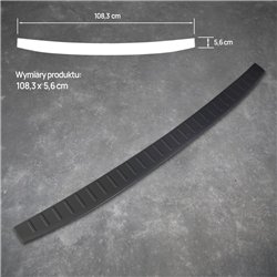 Rear bumper trim for Hyundai Tucson III TL PRE-FL 2015-2018 PUR composite