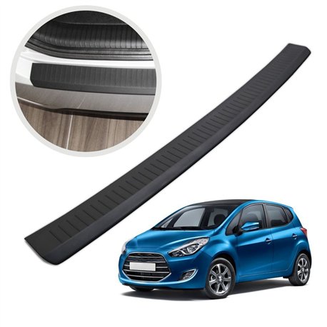 Rear bumper trim for Hyundai ix20 I JC 2010-2019 Black PUR composite PU