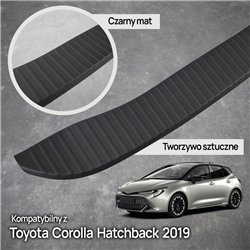 Rear bumper trim for Toyota Corolla Hatchback XII E210 5D 2019- PUR compos